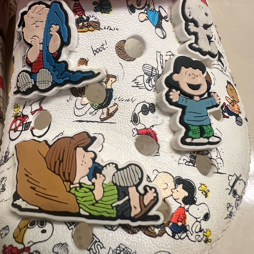 Peanuts kids Croc Clogs size J1 - Picture 4 of 13